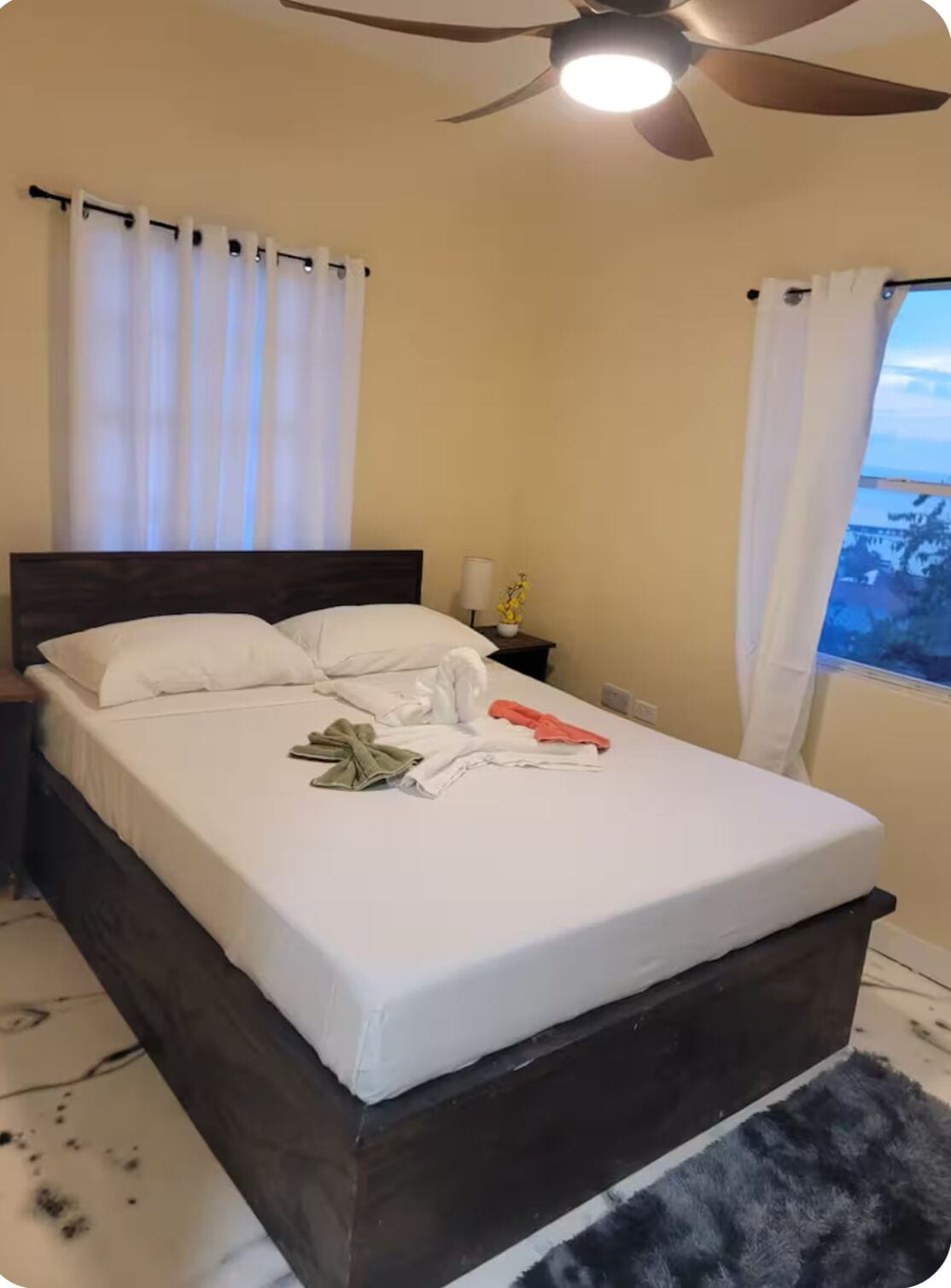 Rideaux occultants, fer et planche à repasser, Wi-Fi gratuit