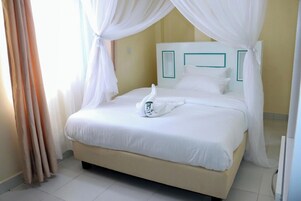 Wifi gratis y ropa de cama 