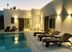Luxury Villa, Patio, Garden View | Terrace/patio