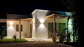 Luxury Villa, Patio, Garden View | In-room safe, individually decorated, individually furnished