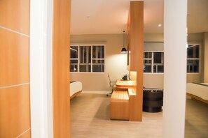 Family Double Room, Balcony | Living area - Front One Hotel Papua Lestari (Timika)
