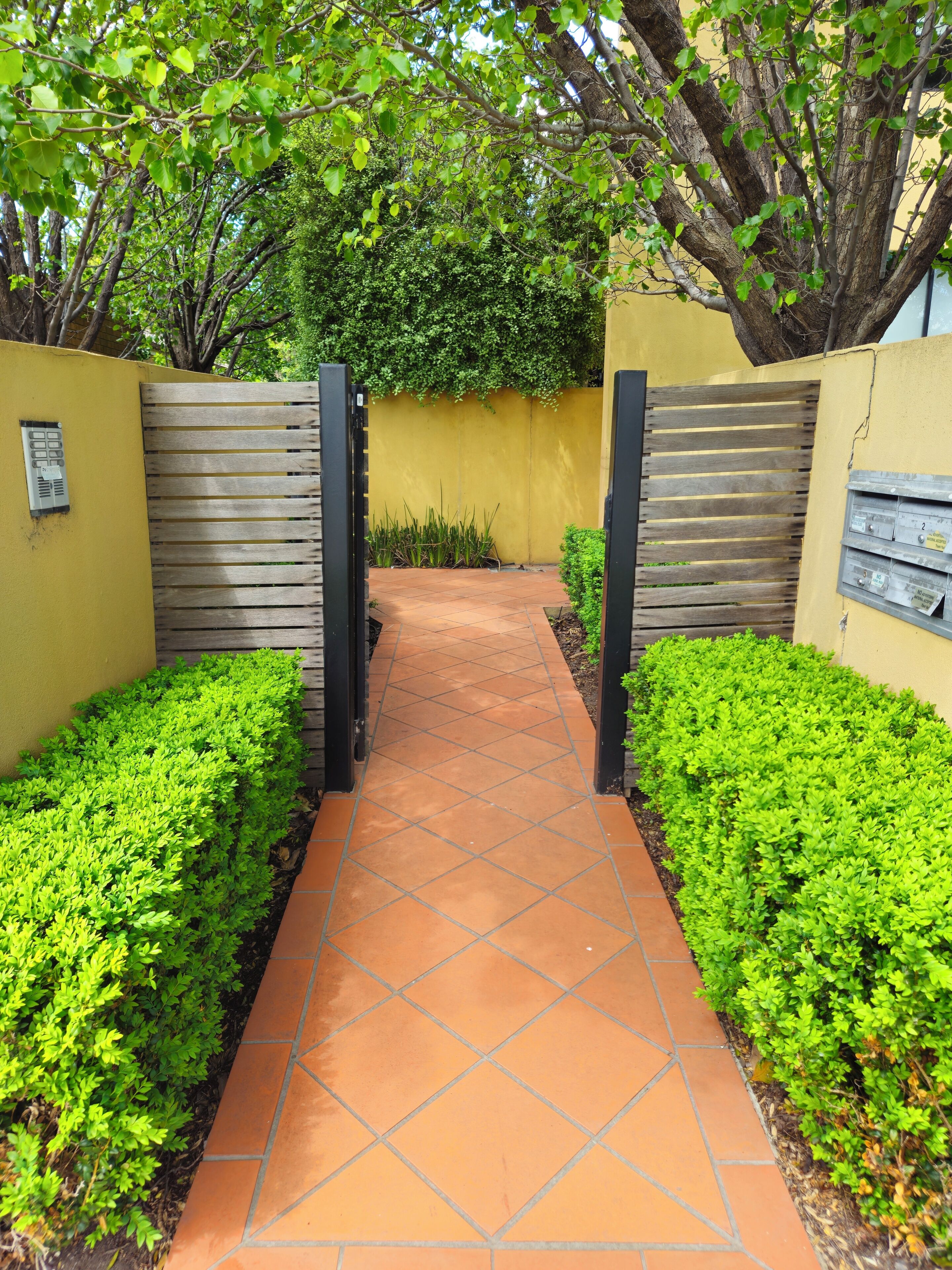 Enceinte de l’hébergement