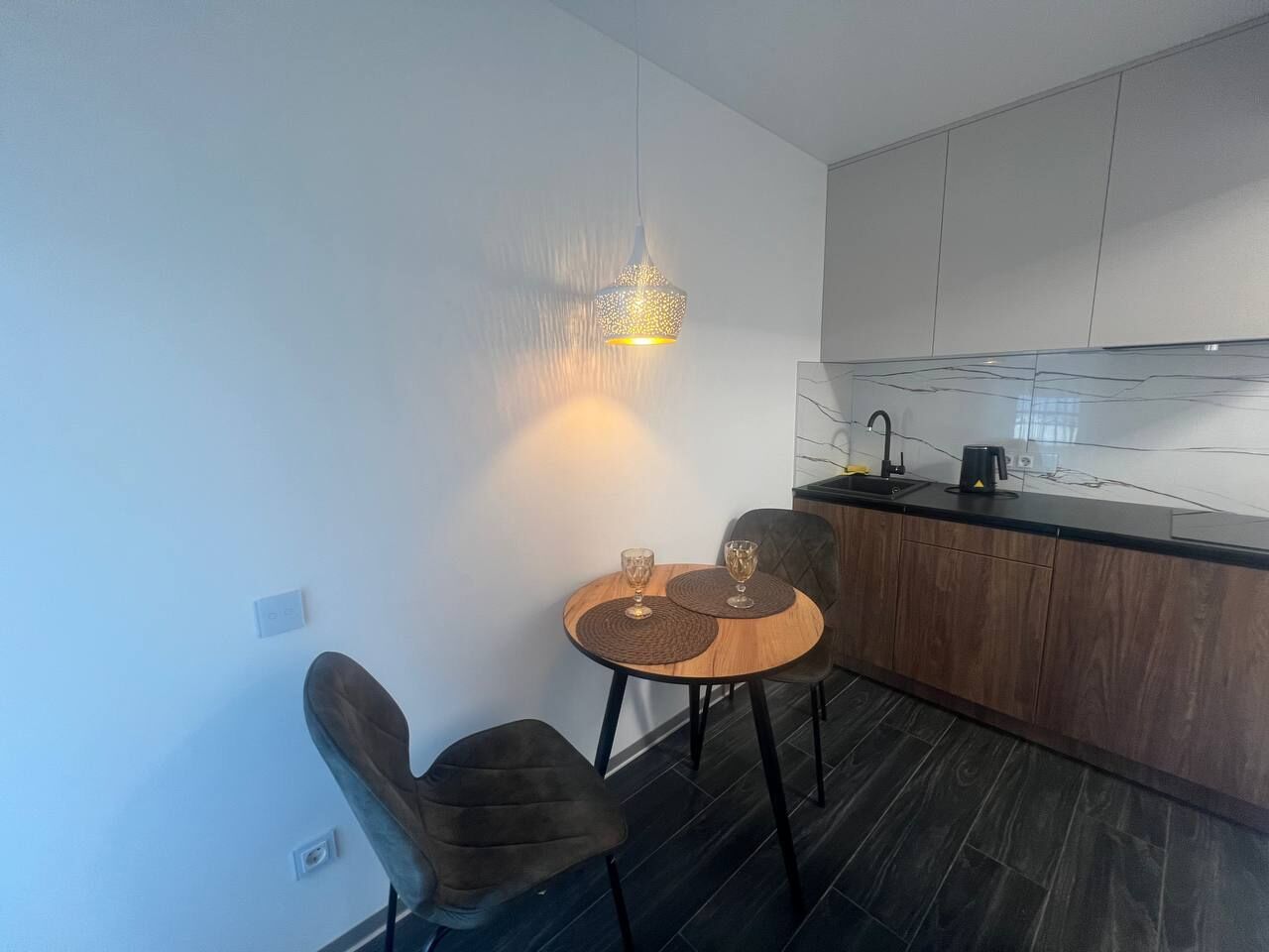Appartement Supérieur | Cuisine privée | Mini réfrigérateur, micro-ondes, plaque de cuisson