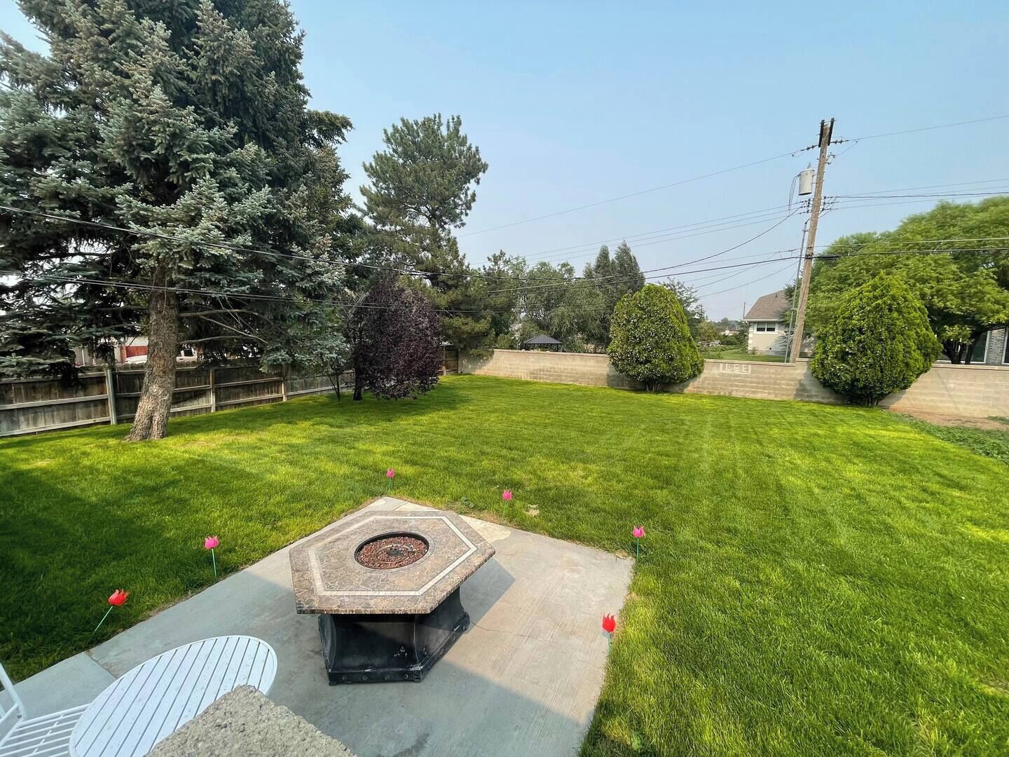 Enceinte de l’hébergement