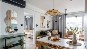 Premium-Apartment, Kochnische, am Strand