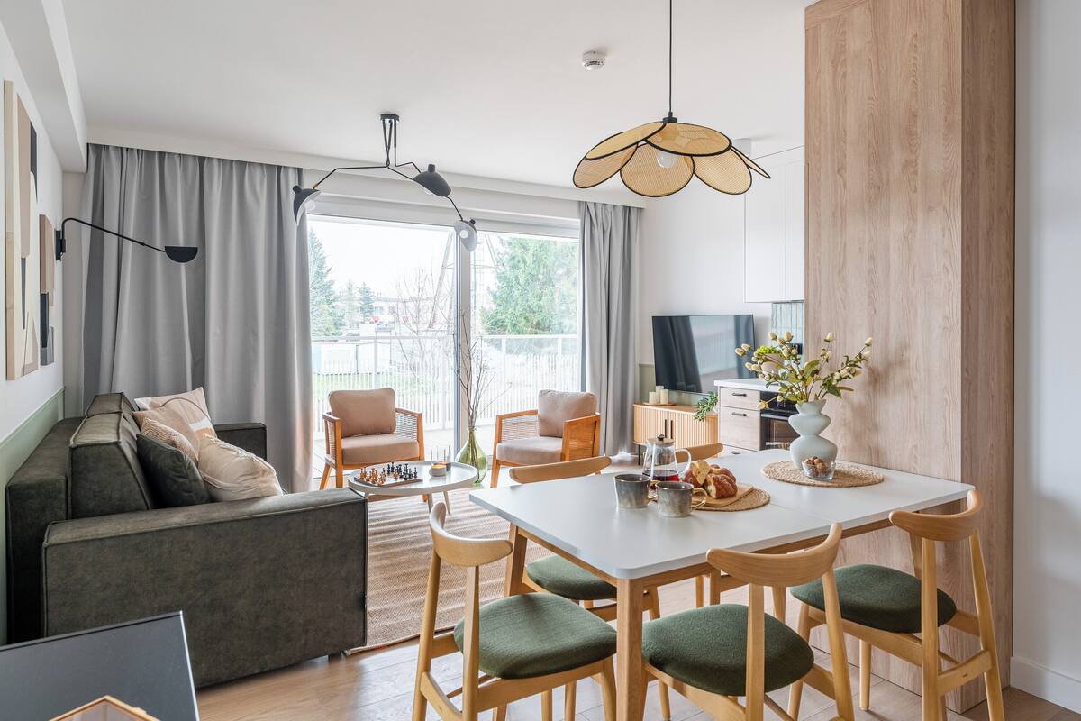 Premium Apartment, Kitchenette, Beachside | Laptop workspace, iron/ironing board, free WiFi