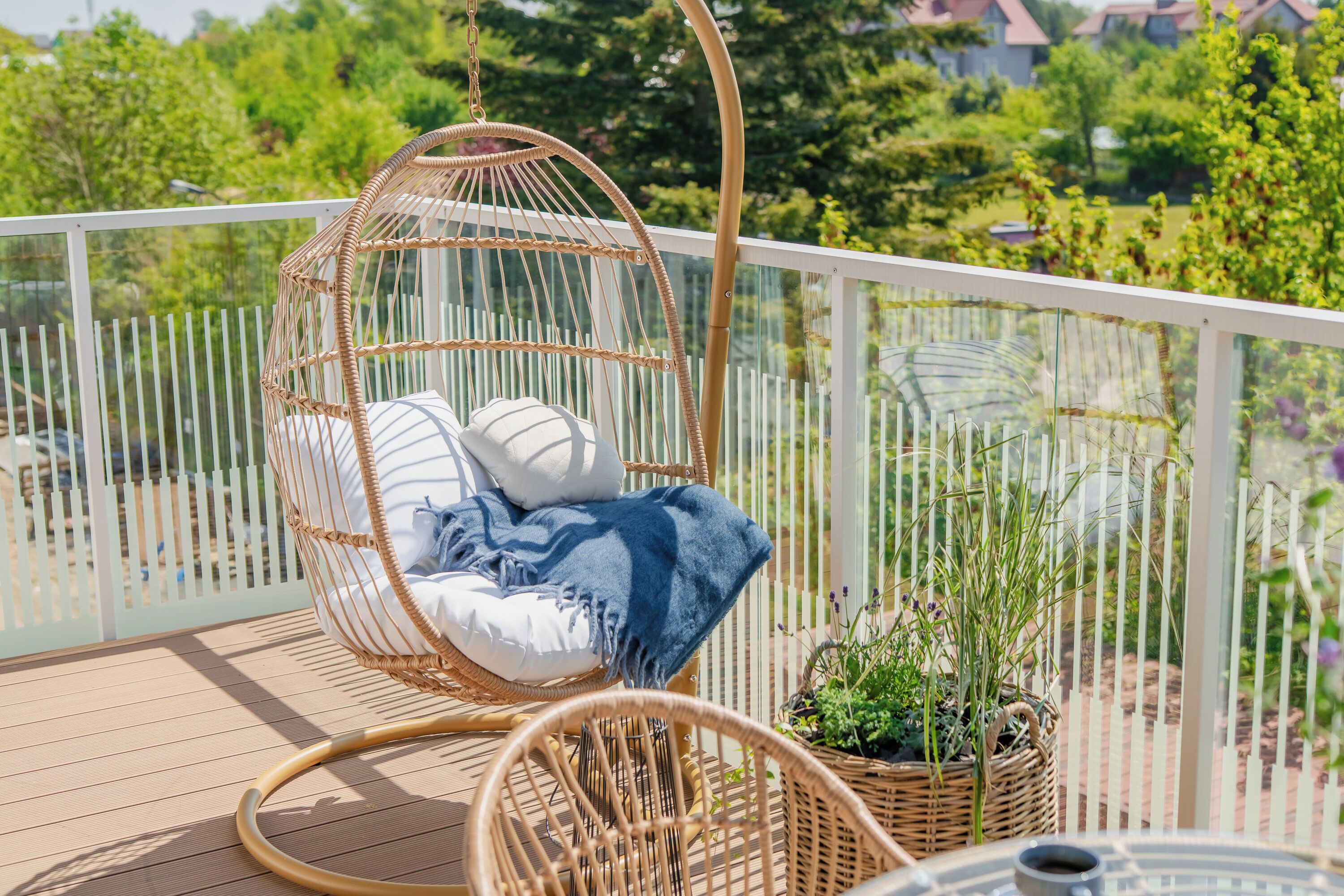Premium-Apartment, Kochnische, am Strand | Blick auf die Stadt
