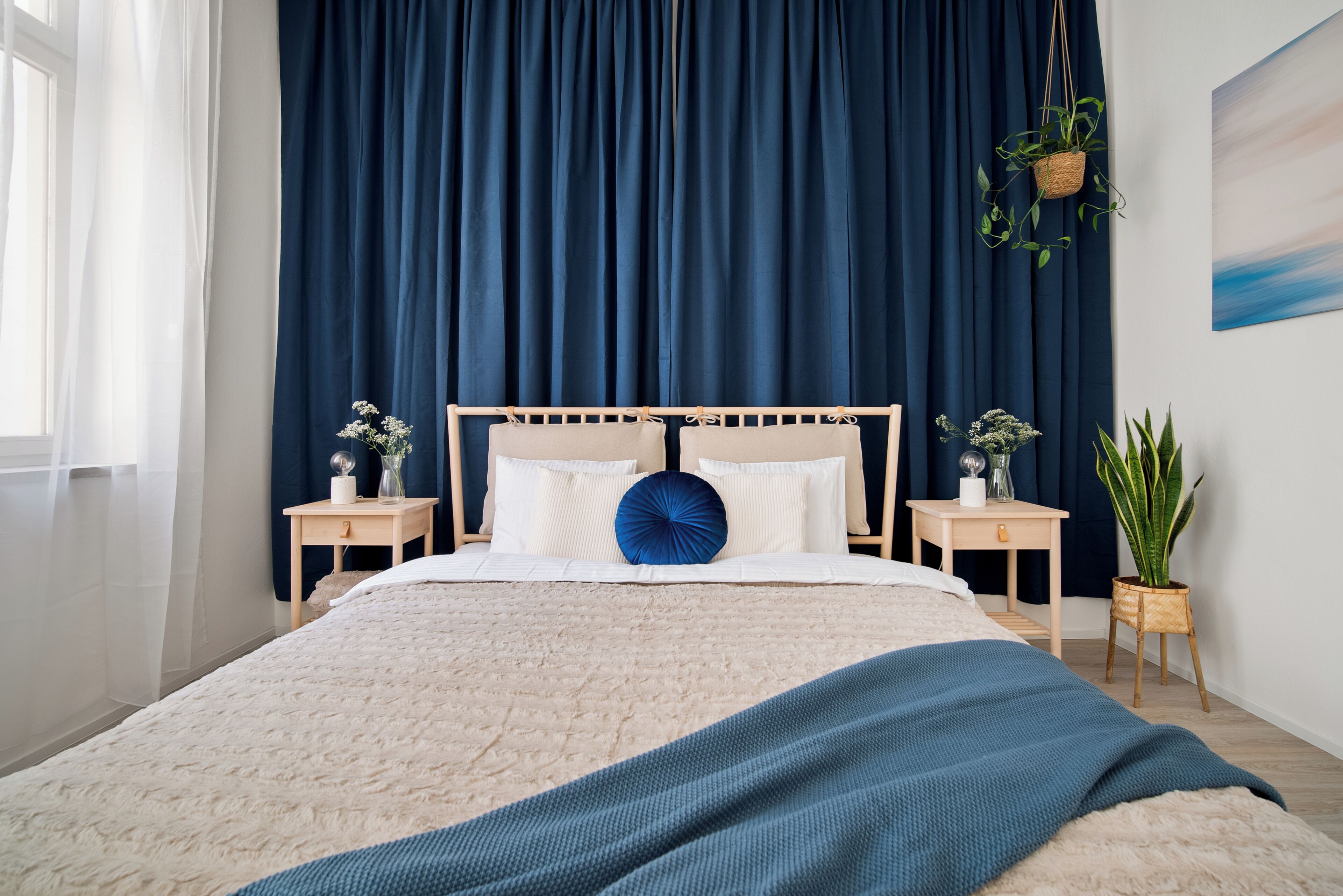 ดีลักซ์อพาร์ทเมนท์ | โต๊ะทำงาน, ผ้าม่านกันแสง, Wi-Fi ฟรี