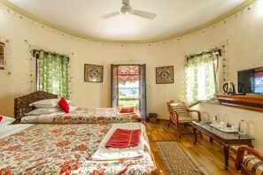 Kutchi AC Cottage | View from room - Kutch Safari Resort (Bhuj)