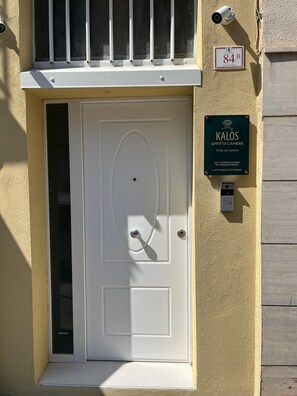 Voorkant van accommodatie