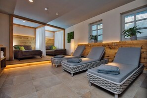 Sauna, massages