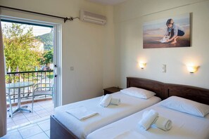 Chambre Double ou avec lits jumeaux, balcon