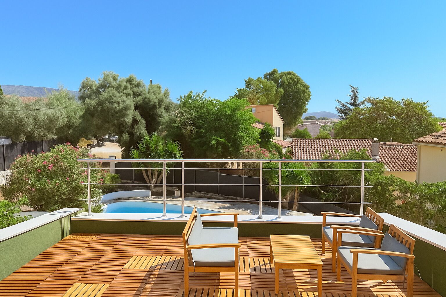 Overnattingsstedets uteområder