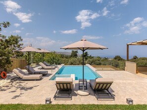 Villa, 3 Bedrooms, Private Pool, Sea View | Pool | Outdoor pool