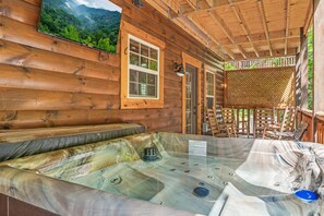 Bain à remous extérieur