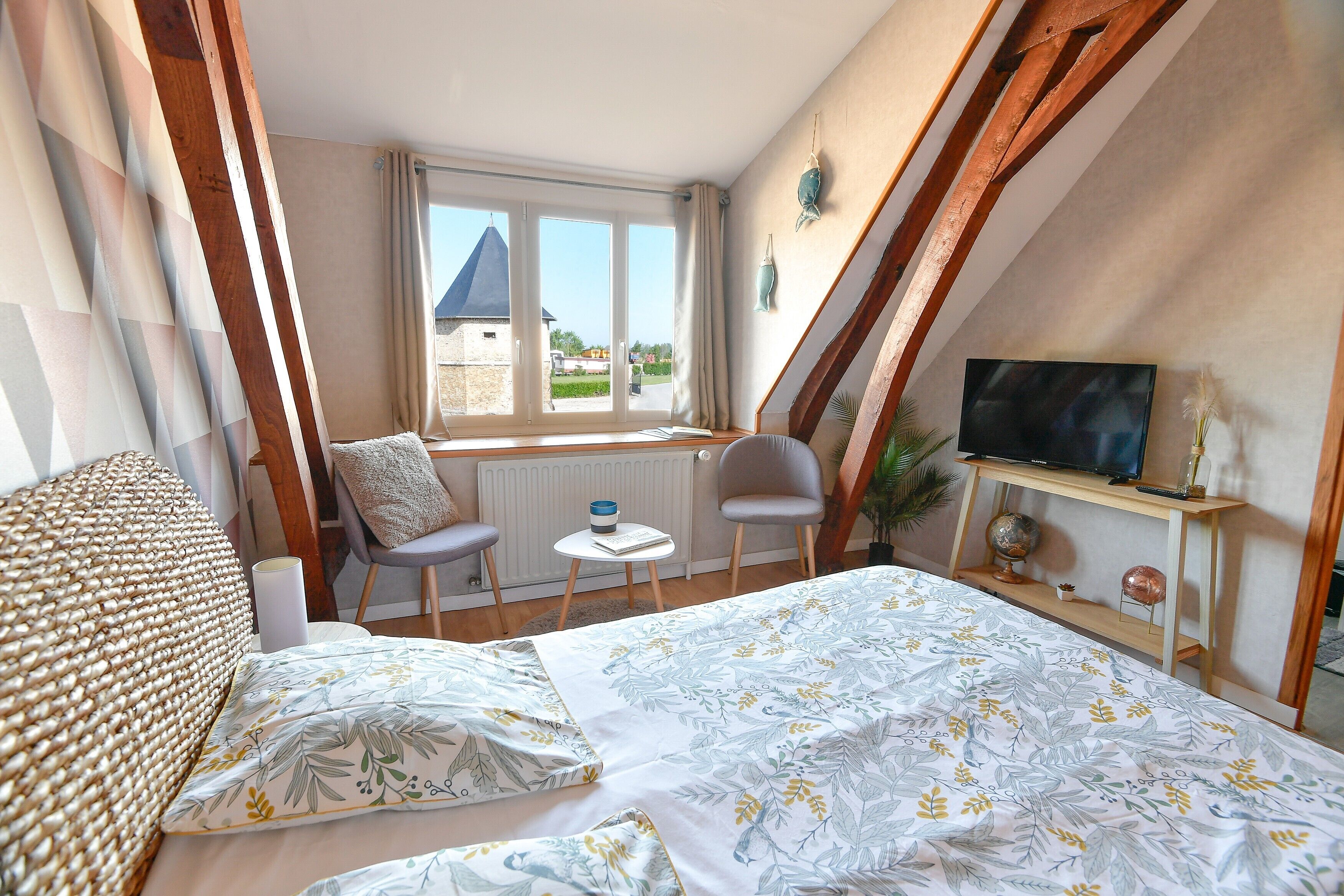 1 chambre, Wi-Fi, draps fournis