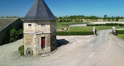 Chambres d'hôtes 'À La Ferme' avec terrasse partagée et Wi-Fi