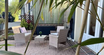 Chambres d'hÎtes 'à La Ferme' avec terrasse partagée et Wi-Fi