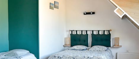 1 habitación, wifi y ropa de cama