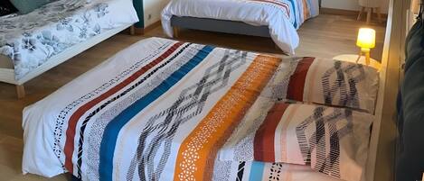 1 chambre, Wi-Fi, draps fournis