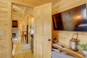 Interior - 15 Mi to Blue Ridge: Forested Cabin w/ Decks! (Blairsville)