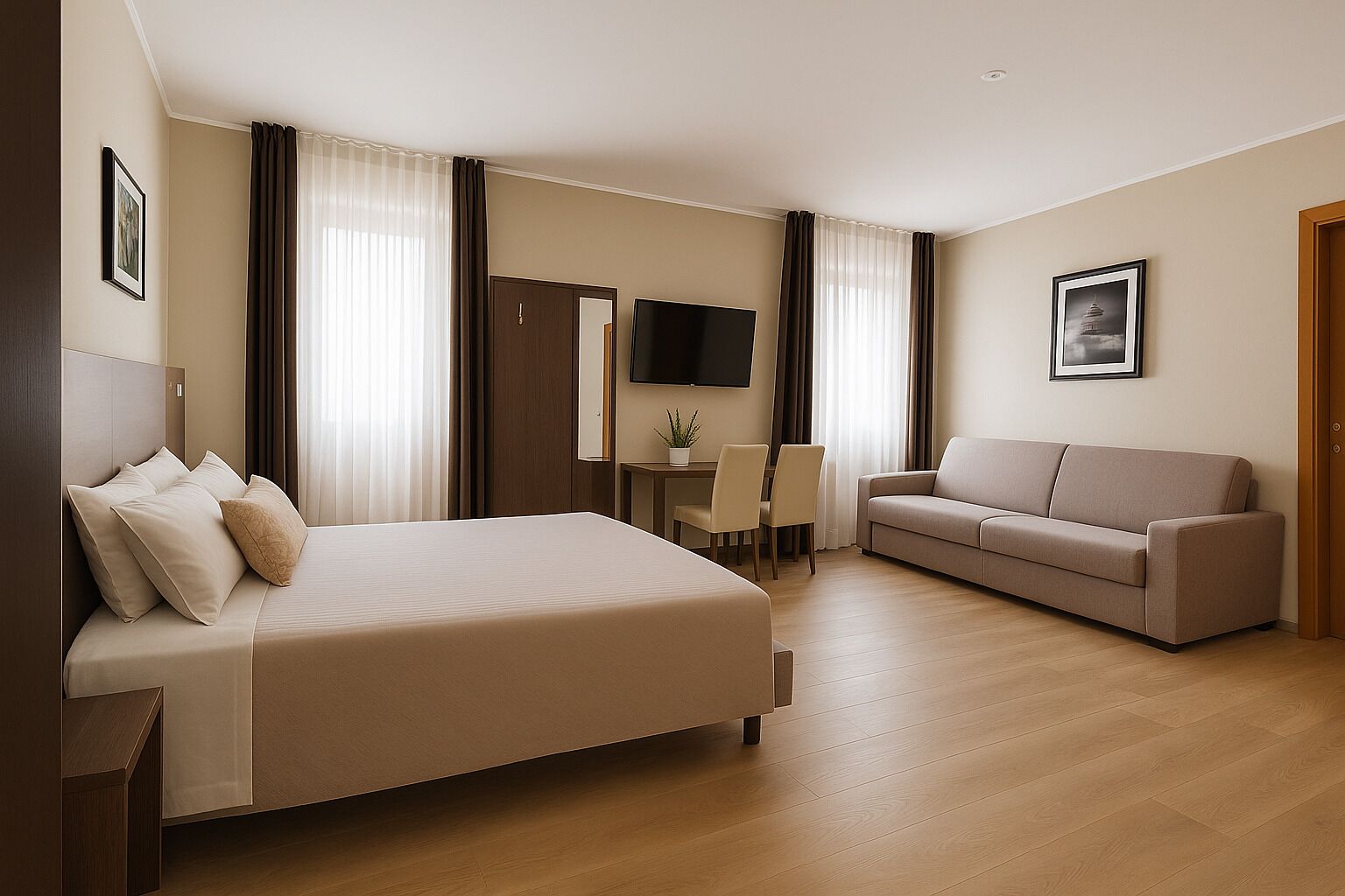 Superior-Doppelzimmer, Stadtblick