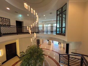 Interior entrance