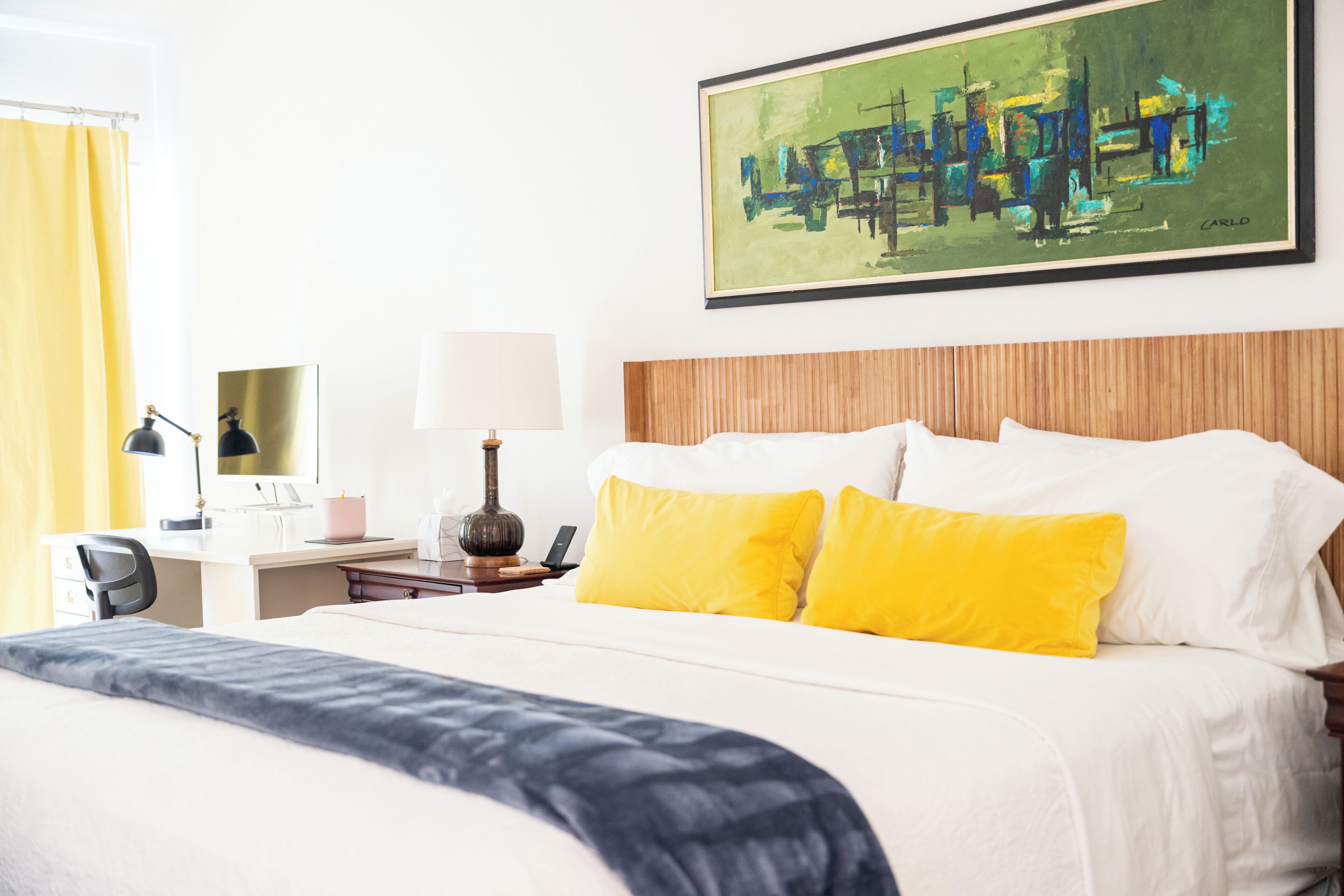 2 habitaciones, tabla de planchar con plancha y wifi gratis 