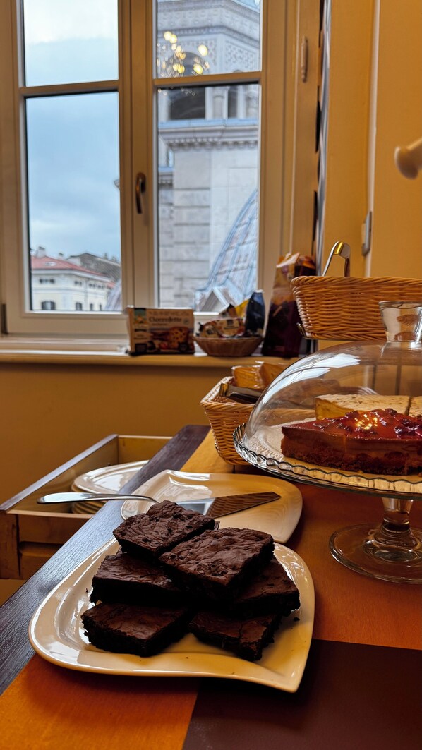 Δωρεάν πρωινό σε μπουφέ καθημερινά 