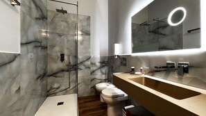 Junior-Zimmer, Stadtblick | Badezimmer | Dusche, kostenlose Toilettenartikel, Haartrockner, Bidet