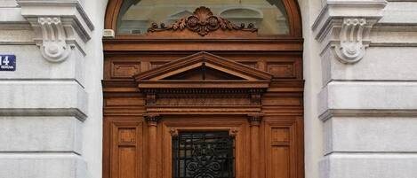 Fassade der Unterkunft