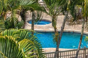 2 outdoor pools, pool umbrellas, sun loungers