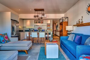 Living area - Casa Mitzi – Your Stylish Escape in Zona Romántica (Puerto Vallarta)