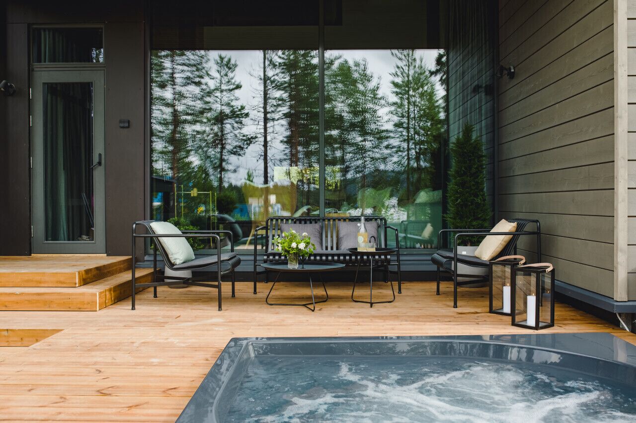 經典別墅, 3 間臥室, 部分湖景 | 露台/庭院