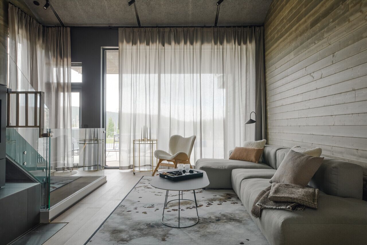  スーペリア ヴィラ 3 ベッドルーム | リビング エリア