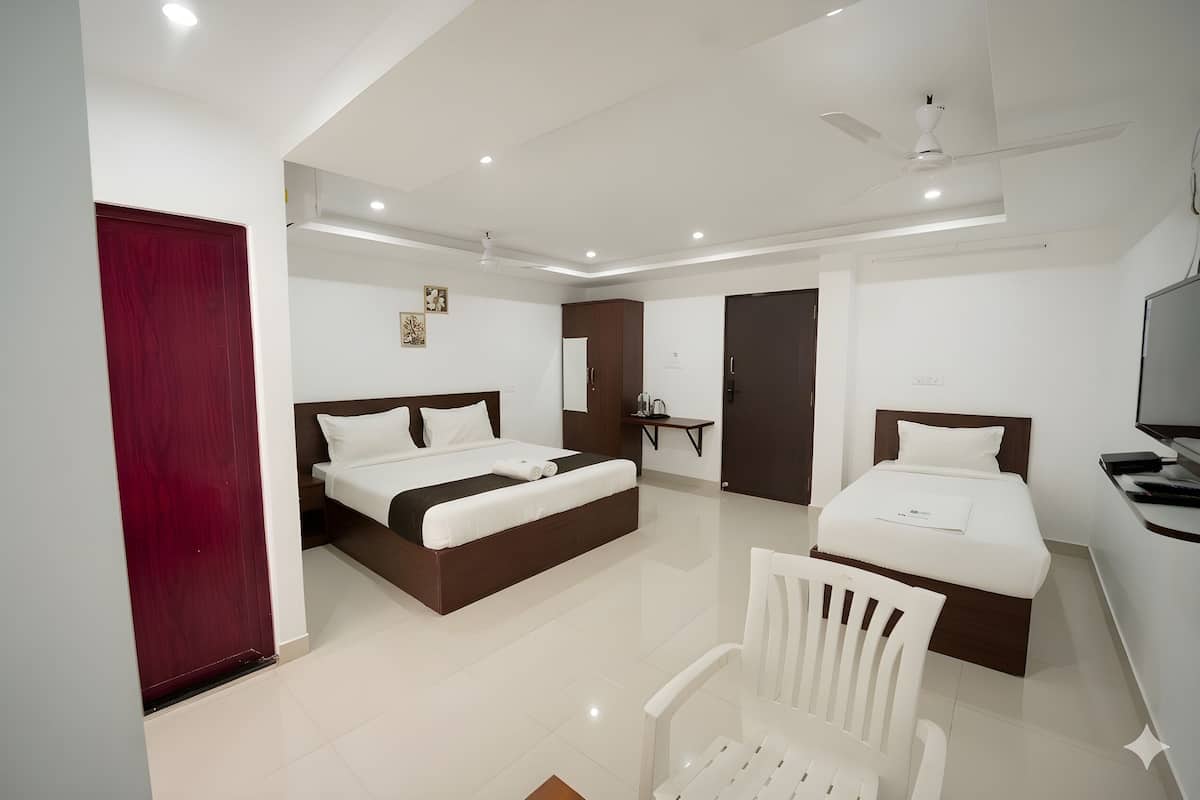 مساحة عمل للكمبيوتر المحمول وواي فاي مجانًا وملاءات أسرّة