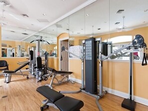 Fitness facility - 3br Townhome At Emerald Resort Near Disney 3 Bedroom Townhouse (Kissimmee)