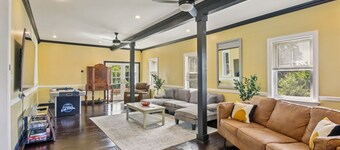 Charming Victorian Home With Porch & Large Yard 7 Bedroom Home