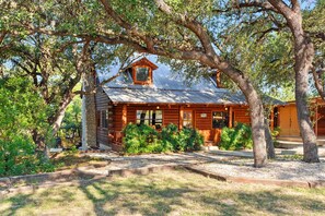Cabin, 3 Bedrooms | Exterior - Frio Rivers Edge In The Heart Of Hill Country 3 Bedroom Cabin (Leakey)