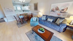 Apartment, 2 Schlafzimmer | Wohnbereich