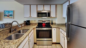 Condo, 2 Bedrooms | Private kitchen | Fridge, oven, coffee/tea maker, toaster - Atlantica 552 2 Bedroom Condo (Myrtle Beach)