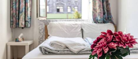 1 bedroom, iron/ironing board, travel crib, free WiFi