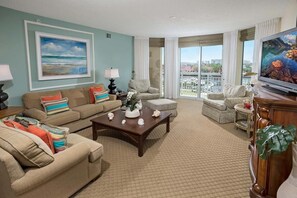 Condo, 3 Bedrooms | Living area - North Tower 208 3 Bedroom Condo (North Myrtle Beach)