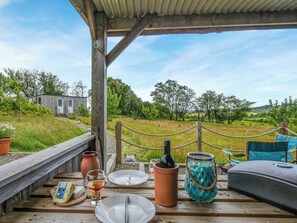 Terrace/patio - The Owl Pod - UK50070 (Welshpool)
