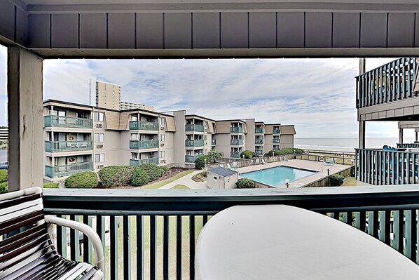 Condo, 2 Bedrooms | Property grounds - A Place At The Beach Iii 9520-2b 2 Bedroom Condo (Myrtle Beach)