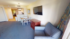 Condo, 1 Bedroom | Living area
