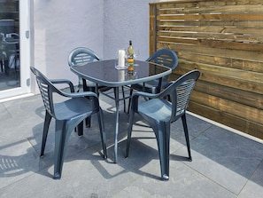 Outdoor dining - It feels like a true escape, yet so easy to reach. (Preseli Hills)