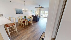 公寓客房, 2 間臥室 | 用餐區