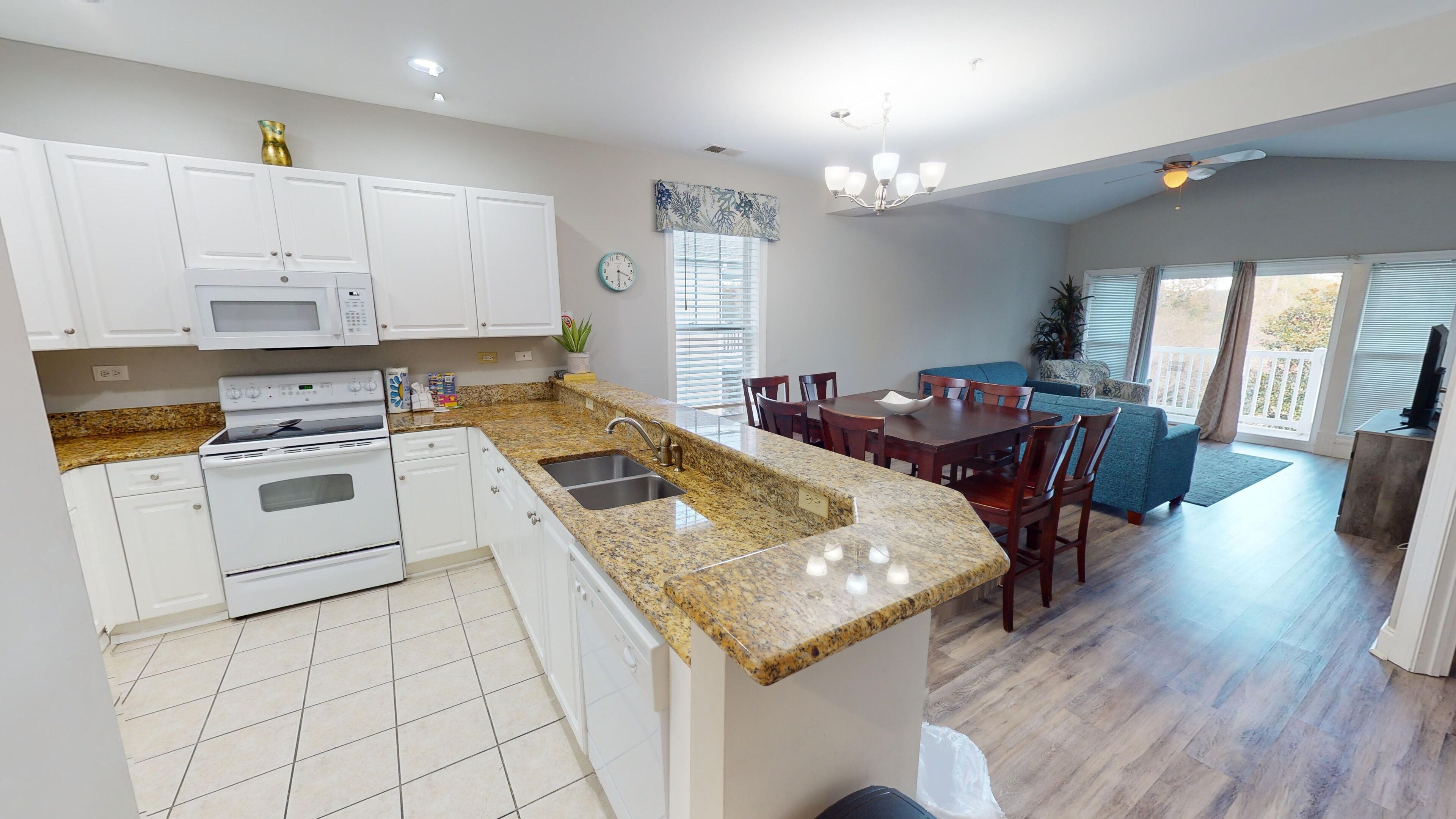 Appart'hôtel, 3 chambres | Cuisine privée