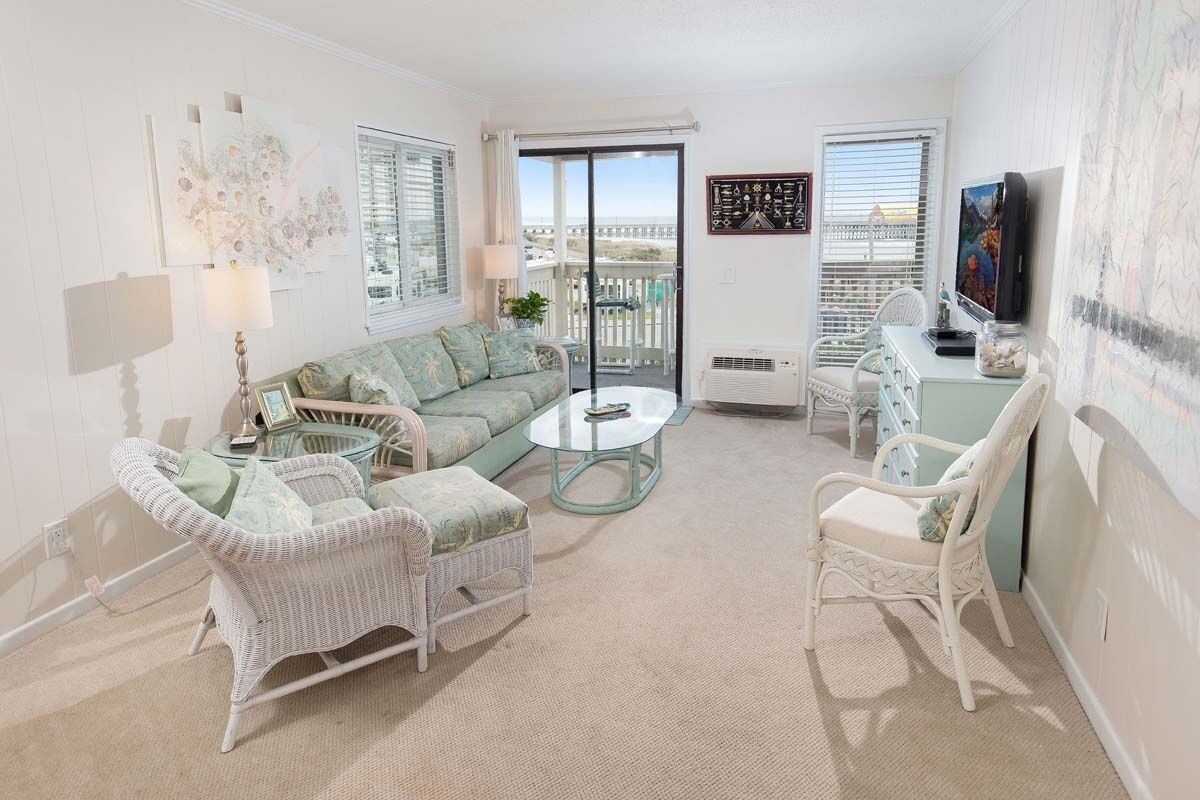 Appart'hôtel, 2 chambres | Coin séjour